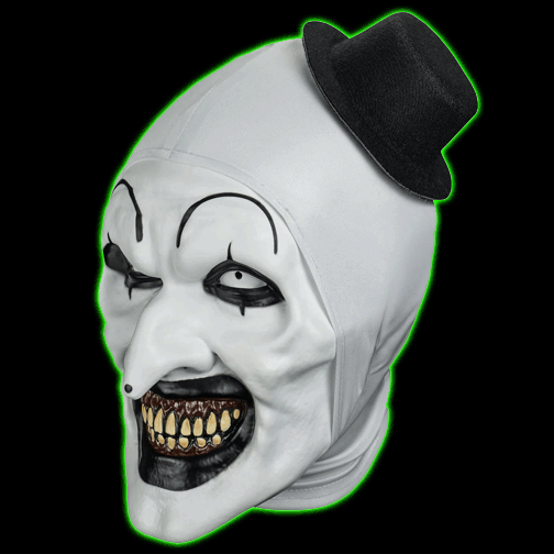 TERRIFIER 2 ART THE CLOWN DELUXE INJECTION MASK