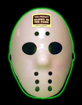 Glow in the Dark Hockey Mask