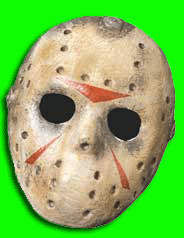 Friday the 13th Jason Vorhees Half Mask