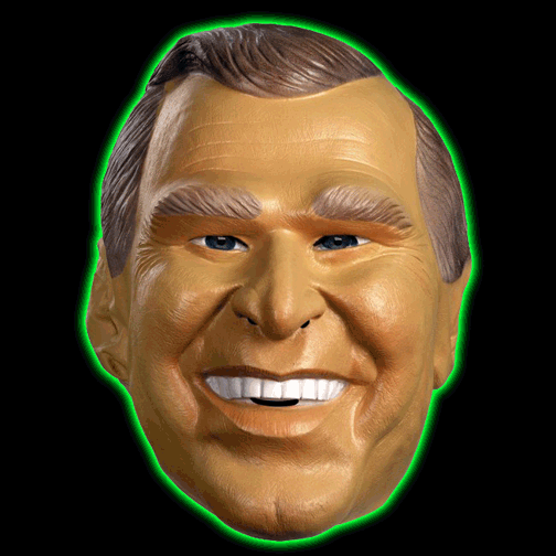 President Bush Jr. mask