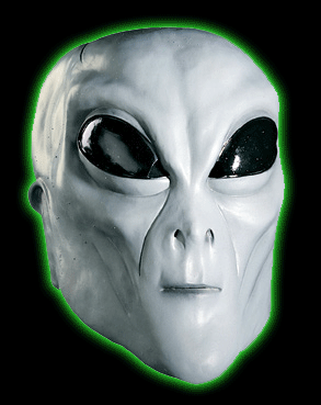 Alien Grey Mask