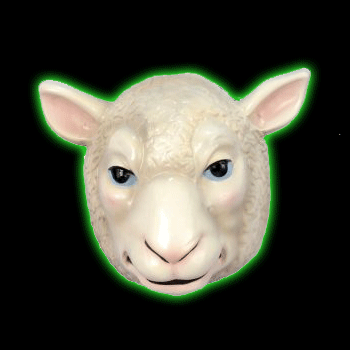 Lamb 1/2 Mask