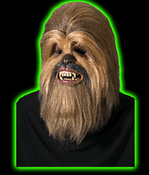Star Wars Chewbacca Deluxe Full Latex Mask
