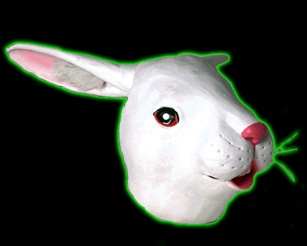 Adult Latex Rabbit Mask
