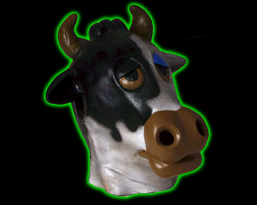 Adult Latex Cow Mask