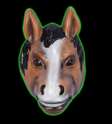 Horse 1/2 Mask