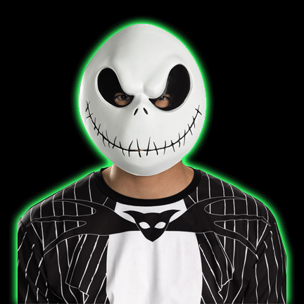 The Nightmare Before Christmas Jack Skellington Half Mask