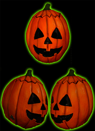 Halloween 3 Silver Shamrock Pumpkin Latex Mask