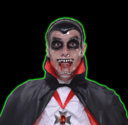 Transparent Vampire Mask