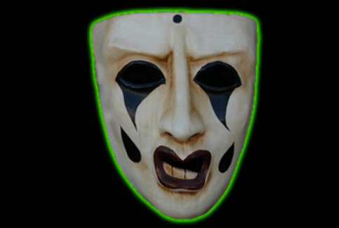 Venetian Full Face Mask w/Tears