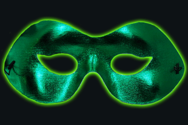 Green Eye Mask