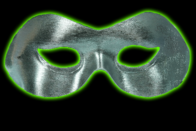 Silver Eye Mask