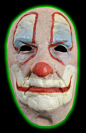 Old Clown Face Mask