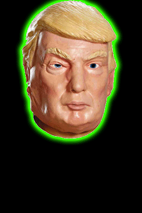 The Candidate Donald Trump Mask
