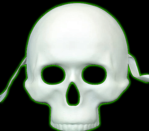 White Skull Mask