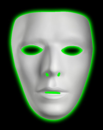 Blank Male Mask