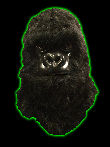 Gorilla Moving Mouth Mask