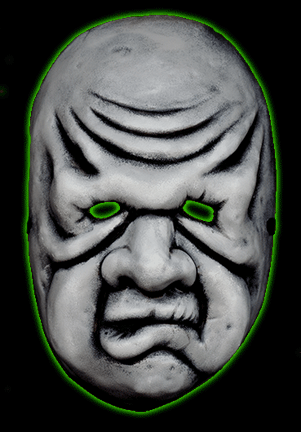 The Twilight Zone - The Wilfred Harper Vacuform Mask