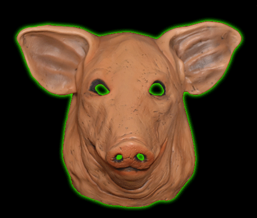 Don Post Pig Mask