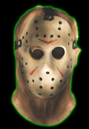 Jason Voorhees Overhead Latex Hockey Mask