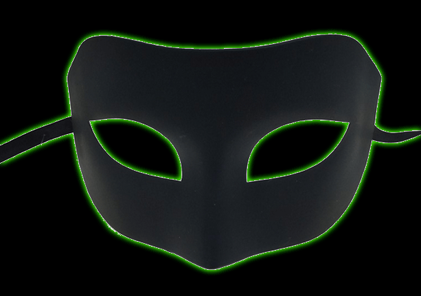 Venetian Black Eye Mask