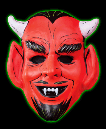 Devil Vacuform Mask
