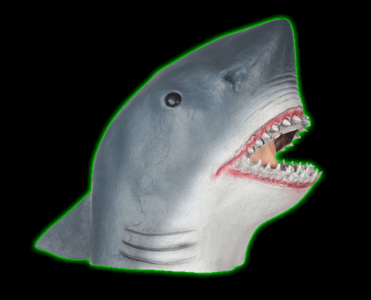 Shark Latex Mask