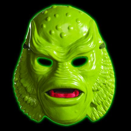 Creature From the Black Lagoon Vacuform Mask