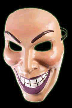 Evil Grin Male  Purge Mask