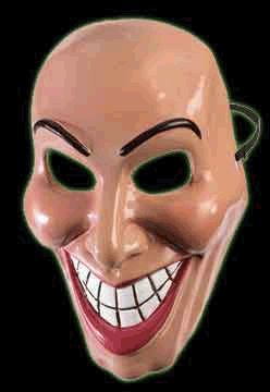 Evil Grin Female Purge Mask