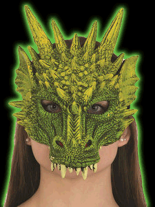 Green Dragon Mask