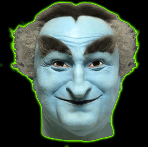 Grandpa Munster Mask