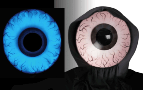 Optic Nerve Light Up Giant Eyeball Mask