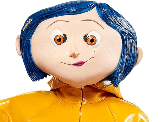 Coraline Deluxe Latex Mask