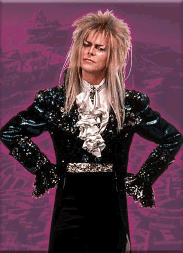 Labyrinth Jareth Flat Magnet