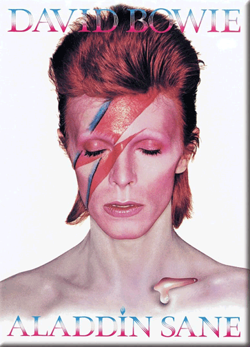 David Bowie - Aladdin Sane Flat Magnet