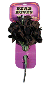Dead black Roses