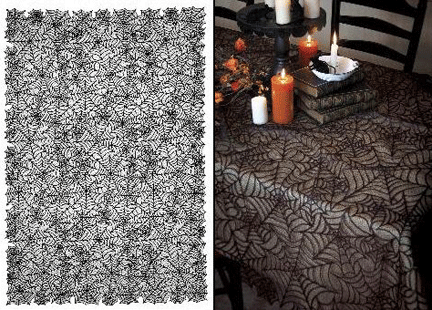 Spiderweb Tablecloth <br>Rectangular - 60 x 90