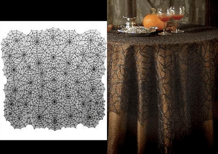 Spiderweb Table Topper Square - 60 x 60