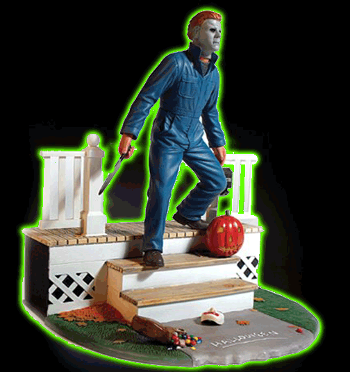 Halloween Michael Myers 1:8 Scale Light-Up Model Kit