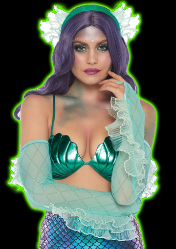 Seafoam Mermaid Costume Set