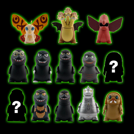 Godzilla Vinyl Mini Figure Series