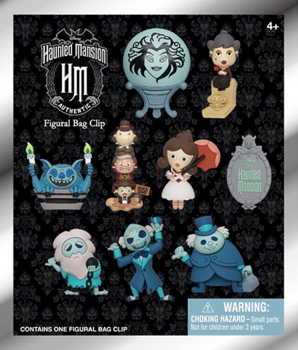 Haunted Mansion 3D Mystery Foam Bag Clips