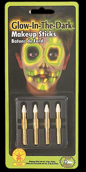 Glow In The Dark Makeup Sticks