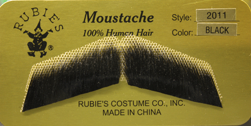 Gentlemen's Moustache - Black