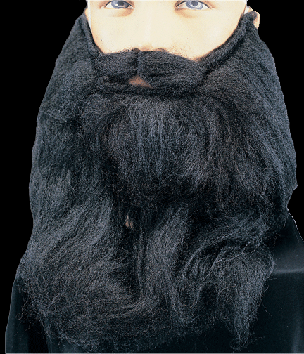 Moustache & Beard Set - Black