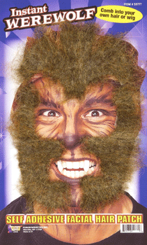 Instant Werewolf Facial Hair Kit