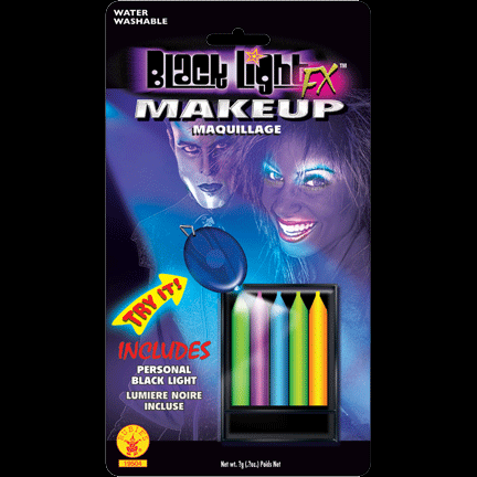 black light makeup. Black Light F/X Makeup Sticks