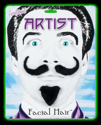 The Artist Facial Hair Kit