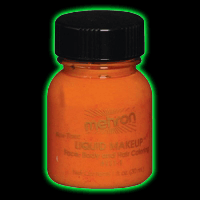 Mehron Liquid Face Paint - Orange 1oz.